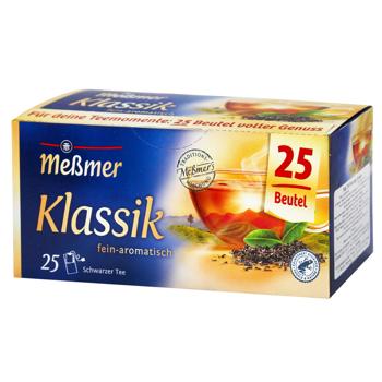 Чай черный Messmer Classic 1,75г*25шт - купить, цены на КОСМОС - фото 1