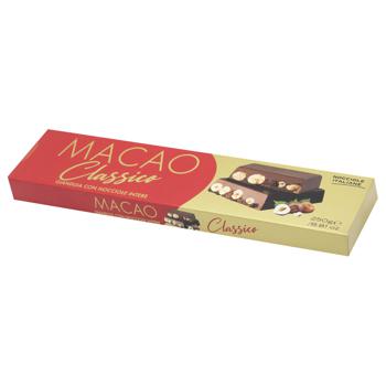 Cerealitalia Macao Classico Gianduja Milk Chocolate Bar with Hazelnuts 250g - buy, prices for WINETIME - photo 2