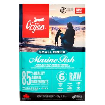 Orijen Small Breed сухий корм для собак 4,5 кг - риба - купить, цены на MasterZoo - фото 1
