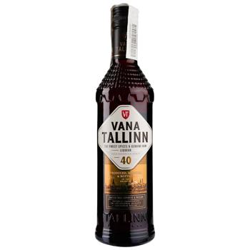 Ликер Vana Tallinn Original 40% 0,5л - купить, цены на Biotus - фото 1