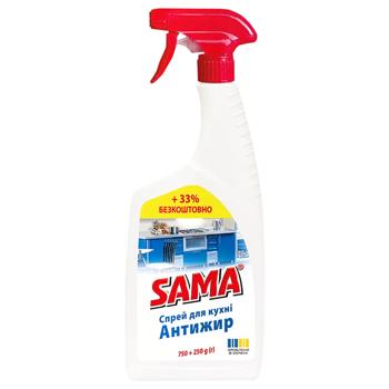 Sama Kitchen Cleaner 1000g - buy, prices for Chudo Market - photo 1