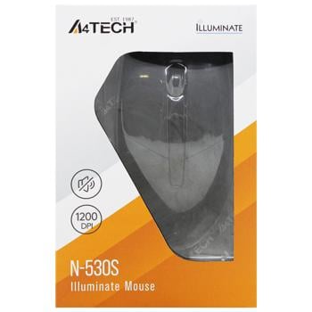 Мышь A4Tech N-530S Black - купить, цены на Auchan - фото 3