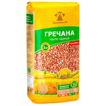 Zernovyta Unground Buckwheat 1kg - buy, prices for Vostorg - photo 1