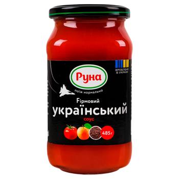 Runa Ukrainian Branded Sauce 485g - buy, prices for COSMOS - photo 1