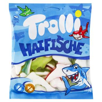 Цукерки Trolli Sharks желейні 150г