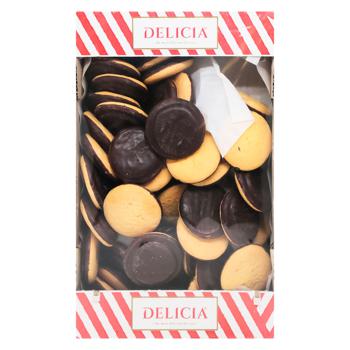 Delicia Butter Whipped Cookies with Cherry Flavor 1kg - buy, prices for MegaMarket - photo 3