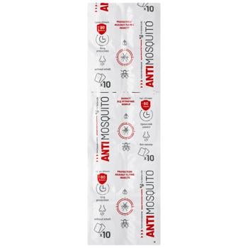 Пластины Anti Mosquito от комаров 10шт