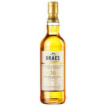 Braes of Glenlivet 30yo Whisky 53% 0.7l - buy, prices for COSMOS - photo 1