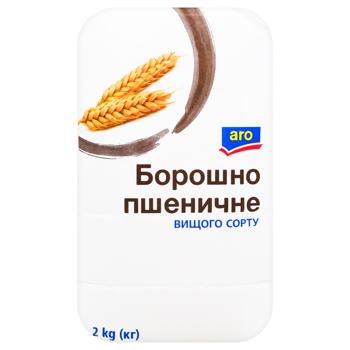 Борошно Aro пшеничне вищого сорту 2кг - купити, ціни на - фото 3