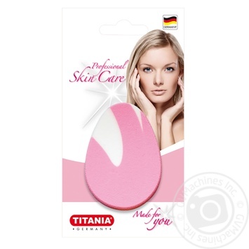 Titania 1933В Oval Cosmetic Sponge - buy, prices for Vostorg - photo 1