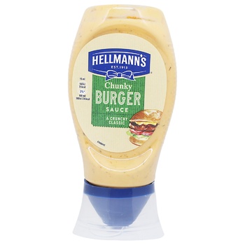 Hellmann's Chunky Burger Sauce 250ml - buy, prices for COSMOS - photo 1