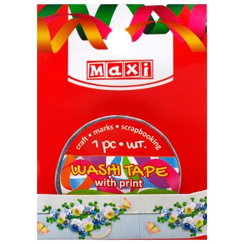 Maxi Decorative Tape with Print 20mm*3m