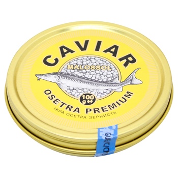 Premium Sturgeon Granular Caviar 100g - buy, prices for Auchan - photo 1