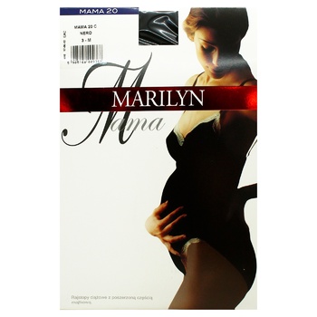 Колготы женские Marilyn Mama для беременных 20ден р.3 nero - купить, цены на МегаМаркет - фото 1