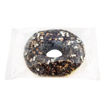 Donat with Chocolate Filling 70g - buy, prices for NOVUS - photo 1