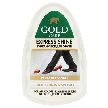 Gold Care Mini Neutral Sponge to Give Shine Shoes - buy, prices for NOVUS - photo 2