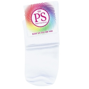 Premier Socks White Women's Socks Size 23-25 - buy, prices for NOVUS - photo 1