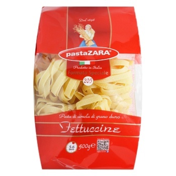 Макаронные изделия Pasta Zara Fettuccine 500г - купить, цены на КОСМОС - фото 2