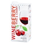 Напиток винный WineBerry Вишня красный 7,8% 1л