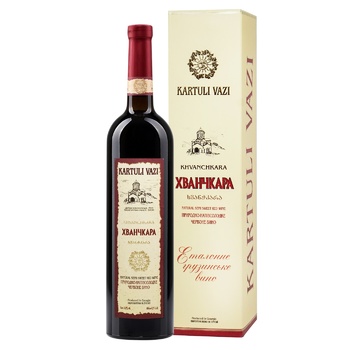 Kartuli Vazi Khvannchkara Red Semi-Sweet Wine 10.5% 0.75l