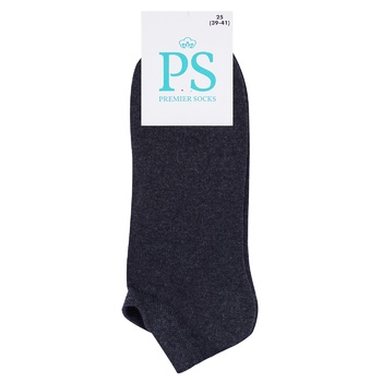 Носки Premier Socks мужские серые 25р - купить, цены на NOVUS - фото 1