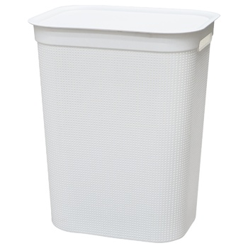 Rotho Brisen Laundry Basket White Sand 50l