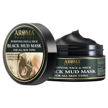 Aroma Dead Sea Moisturizing Face Mask Based on Dead Sea Mud for All Skin Types 100ml - buy, prices for COSMOS - photo 1