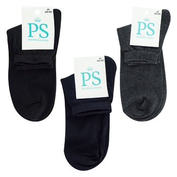 Premier Socks Men's Short Socks Size 27