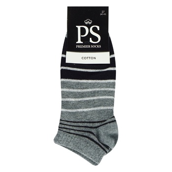 Шкарпетки Premier Socks чоловічі розмір 27 - купити, ціни на Auchan - фото 1