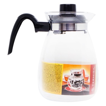 Заварник Termisil чорний 1,3л - купити, ціни на Auchan - фото 1