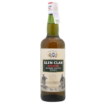 Віскі Glen Clan 40% 0,7л - купити, ціни на WINETIME - фото 1