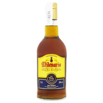 Milenario Solera Reserva Brandy 36% 0.7l - buy, prices for WINETIME - photo 1