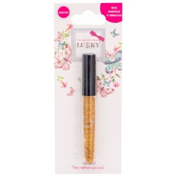 Lukky Eyeliner with Golden Sequins 2ml - buy, prices for NOVUS - photo 4