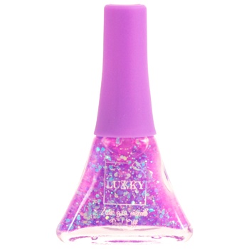 Lukky Confetti Mix Violet Mother of Pearl Nail Polish 5.5ml - buy, prices for NOVUS - photo 3