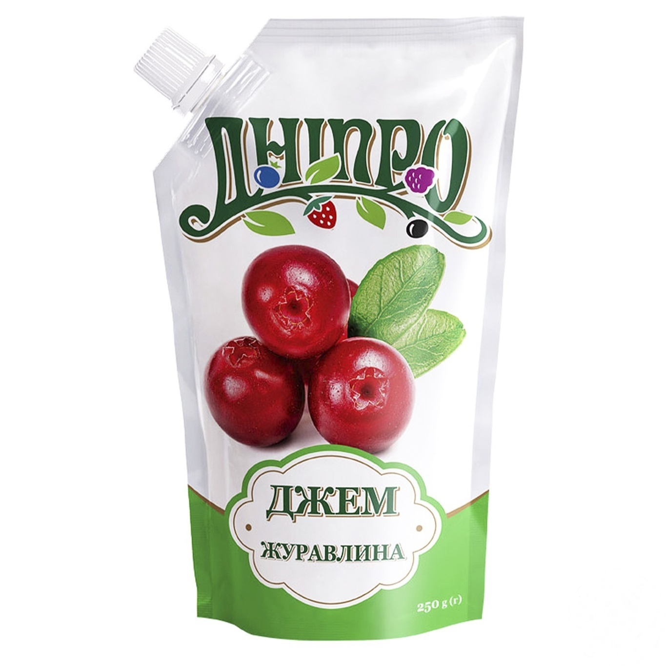 

Джем Днепр Клюква 250г