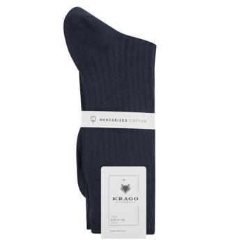 Носки Krago мужские р.43-46 синий - купить, цены на NOVUS - фото 1