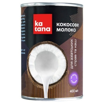 Кокосове молоко Katana 400мл - купити, ціни на Auchan - фото 1