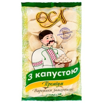 ОСА Dumplings with Cabbage 700g - buy, prices for MegaMarket - photo 1