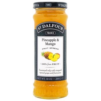 St Dalfour Pineapple and Mango Jam 284g