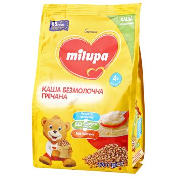 Milupa for children from 4 months milk free buckwheat porridge 170g - buy, prices for COSMOS - photo 1