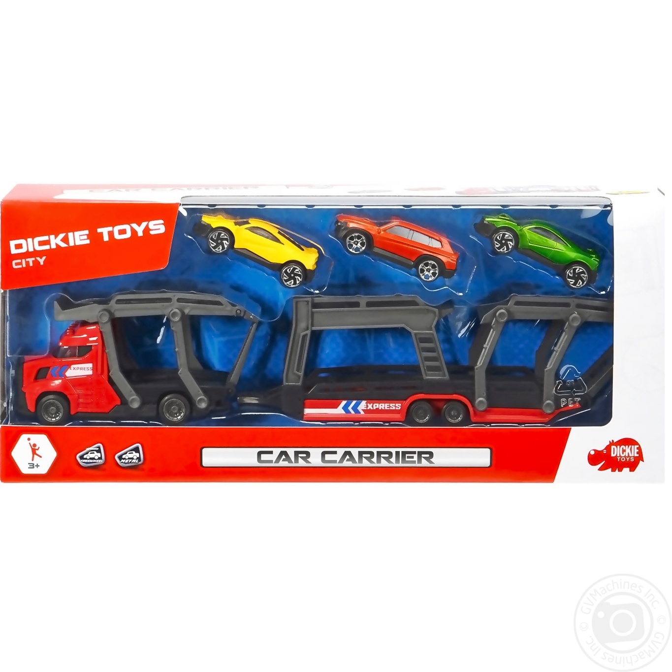 dickie toys car carrier