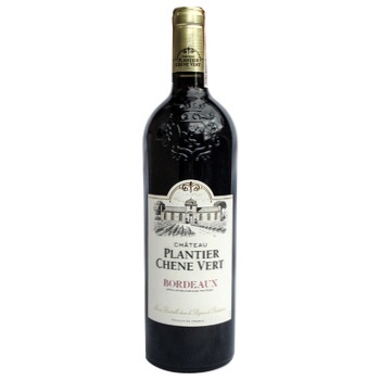 Chateau Plantier Chene Vert Bordeaux Red Dry Wine 13.5% 0.75l - buy, prices for - photo 1