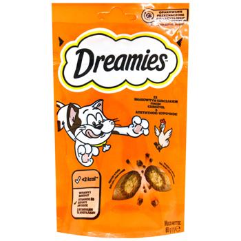 Лакомство для кошек Dreamies с курицей 60г - купить, цены на Grono - фото 1