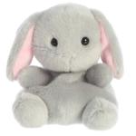 Aurora Palm Pals Lop-Eared Gray Rabbit Soft Toy 15cm