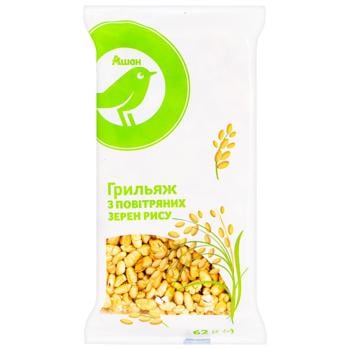 Auchan Grillage of air grains of rice 62g - buy, prices for Auchan - photo 1