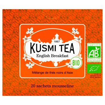 Чай черный Kusmi Tea Английский Завтрак органический 2г*20шт - купить, цены на ULTRAMARKET - фото 2