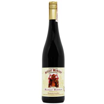 Вино August Wienfox Roter Ritter червоне сухе 9,5% 0,75л
