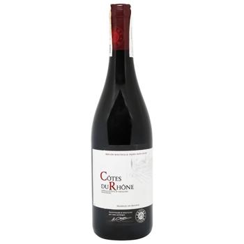 Expert Club La Gibeciere Cotes du Rhone Red Dry Wine 14% 0,75l - buy, prices for Auchan - photo 1