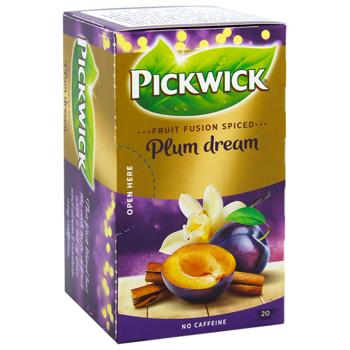Чай фруктово-травяной Pickwick с корицей, сливой и ванилью 2г*20шт - купить, цены на Торба - фото 4