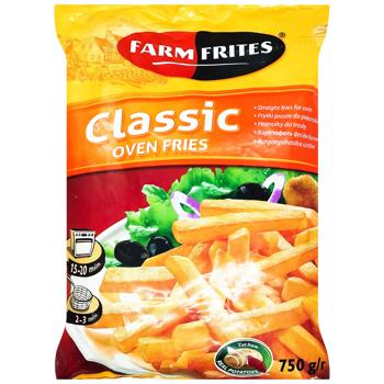 Farm Frites Classic French Fries for Oven 750g - buy, prices for Ideal - photo 1